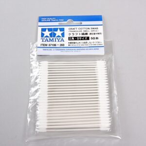 Tamiya - Craft Cotton Swab, Triangular, Small, 50pcs