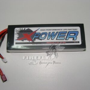 X-Power - 6800mAh 7.4V 50C Hard Case LiPo