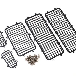 Yeah Racing - Window Guard Set, Black, TRX-4 Defender