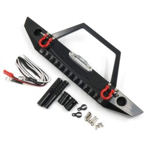 Yeah Racing - Alu. Alloy Front Bumper w/LED Light,