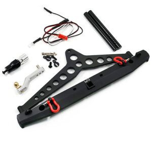 Yeah Racing - Alu. Alloy Rear Bumper w/LED, Spare