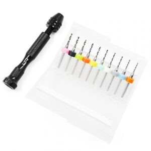 Yeah Racing - 1.1 - 2mm Steel Twist Drill, 10 in 1