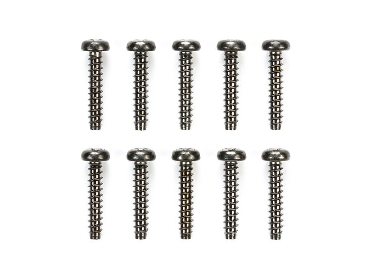 Tamiya - 3 x 15mm Tapping Screw (10 pcs.)