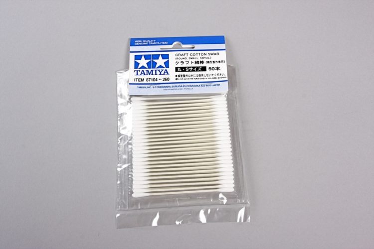Tamiya - Craft Cotton Swab (Round, Small, 50pcs)
