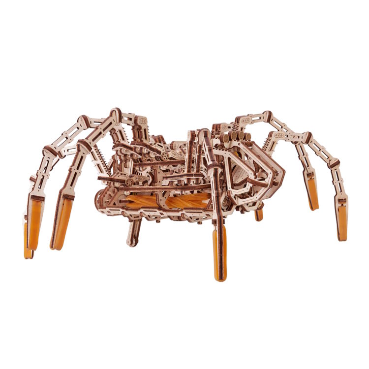 Wood Trick - Space Spider, Mechanical 3D Puzzle - Image 2