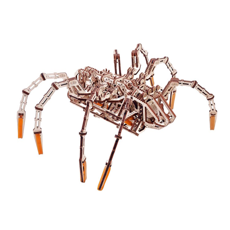 Wood Trick - Space Spider, Mechanical 3D Puzzle - Image 3