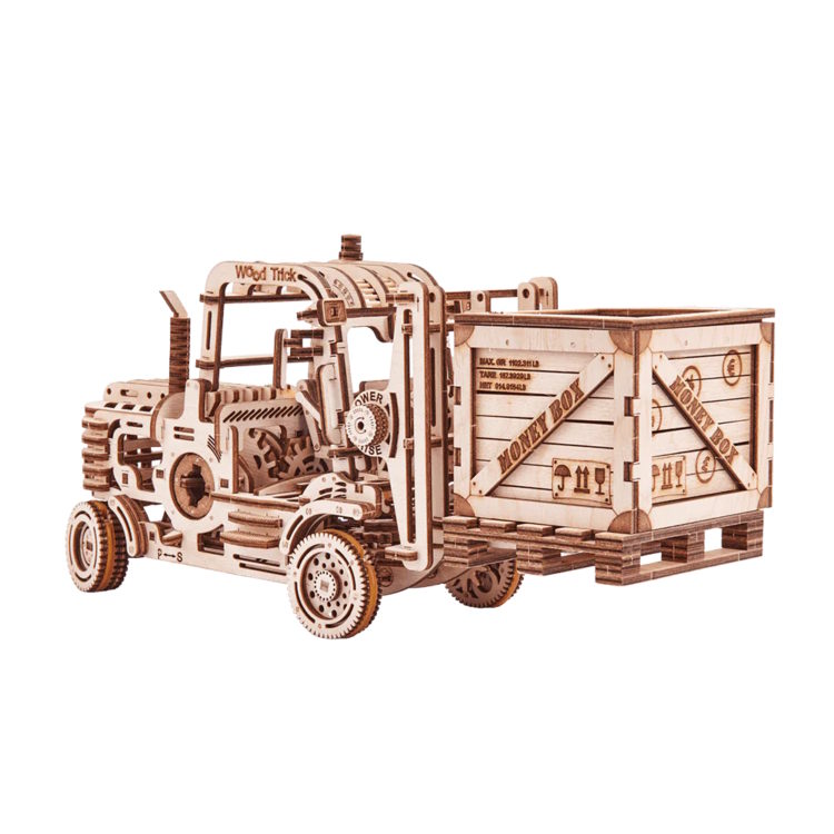 Wood Trick - Forklift, Mechanical 3D Puzzle