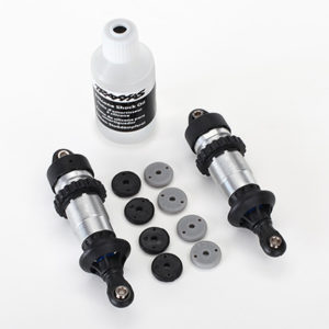 Traxxas - Shocks, GTR (assembled) (2) (without springs)
