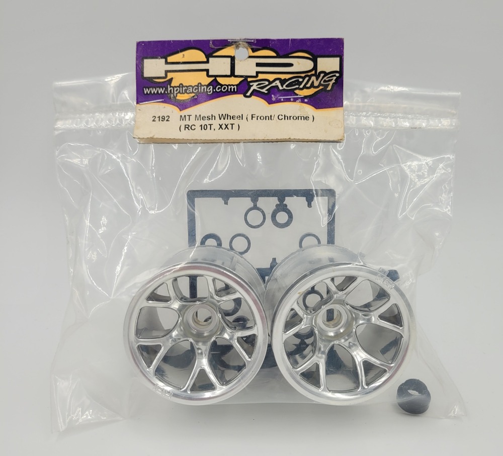 HPI Racing - MT Mesh Wheel (Front/ Chrome)