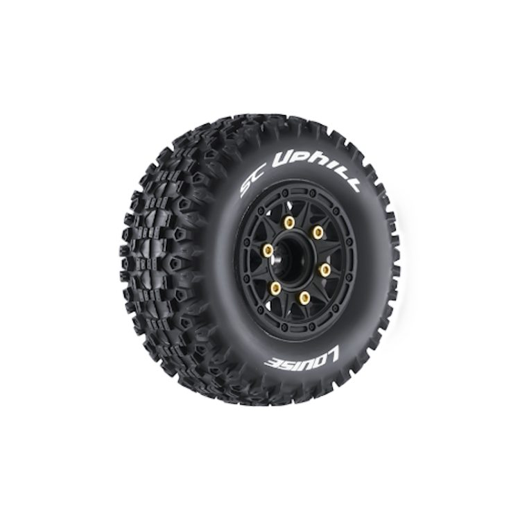 Louise RC - SC UPHILL 1:10 Short Course Wheels w/ Removable Hex