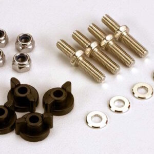 Traxxas - Anchoring pins w/ locknuts (4pcs)