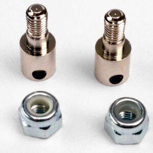 Traxxas - Rod Guides with 3mm Nylon Locknuts (2pcs)