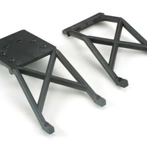 Traxxas - Black Front and Rear Skid Plates