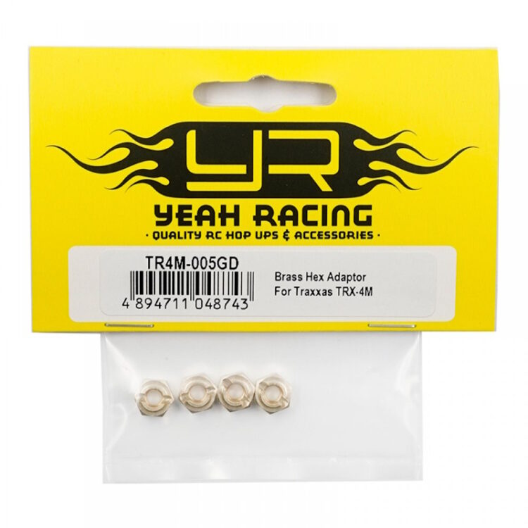 Yeah Racing - Brass Hex Adapter TRX-4M - Image 2