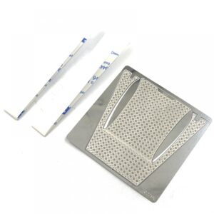 Yeah Racing - Stainless Fr Hood Plate TRX-4M