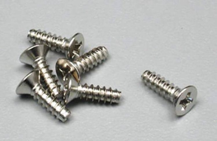 Traxxas - Screws, 3x10mm, countersunk self-tapping