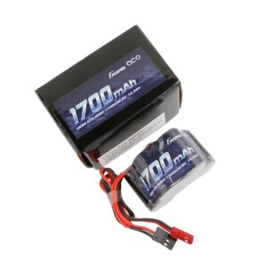 Gens Ace - 1700mAh 6V Hump Pack NiMh (JR+JST)