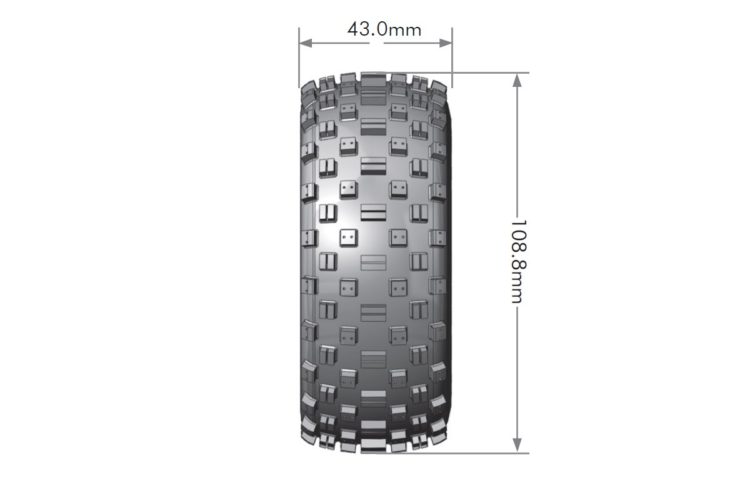 Louise RC - SC ROCK 1/10 Short Course Tires - Image 2