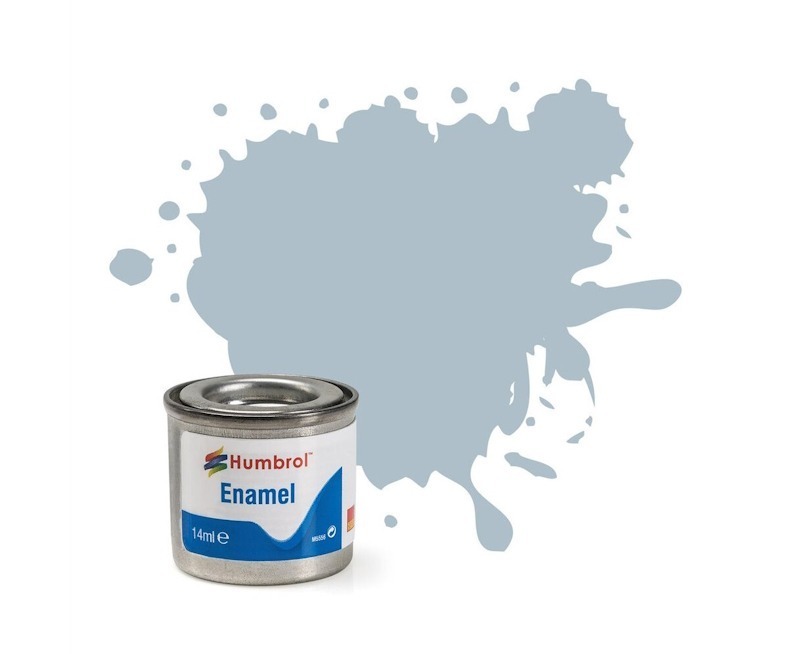 Humbrol - 127 US Ghost Grey Satin - 14ml Enamel