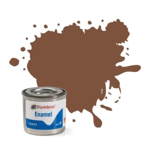 Humbrol - 186 Brown Matt - 14ml Enamel