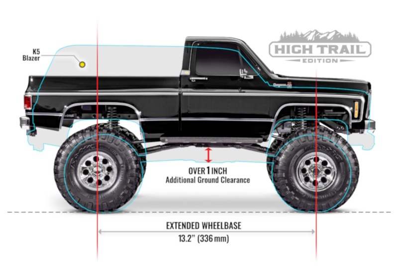Traxxas - TRX-4 High Trail w/ 1979 K10 Truck Body - Image 16