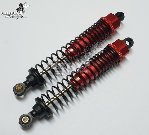 Thunder Innovation - 1:10 Aluminum Shock Set - Red (2pcs)
