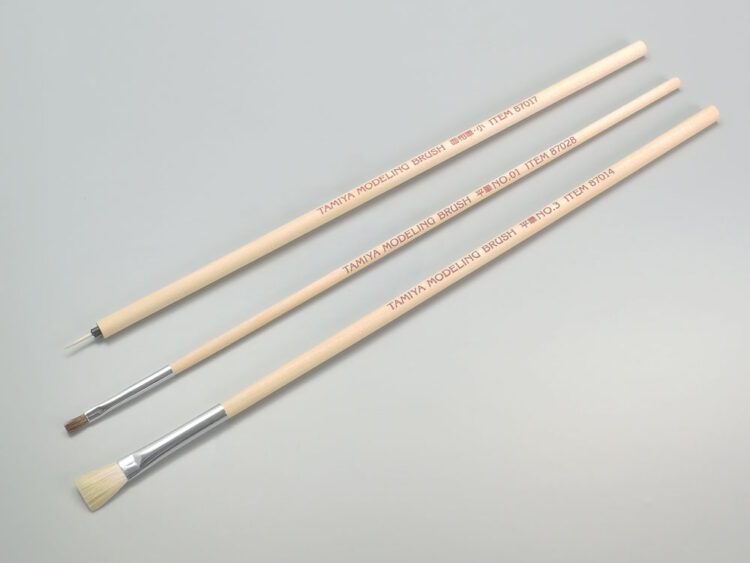 Tamiya - Paint Brush Set (Basic)