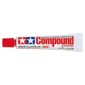 Tamiya - Polishing Compound - Coarse 22ml.