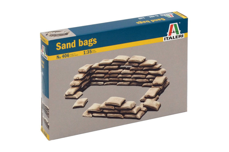 Italeri - 1:35 Sandbags