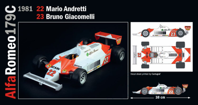 Italeri - 1/12 Alfa Romeo 179 - 179C - Image 6