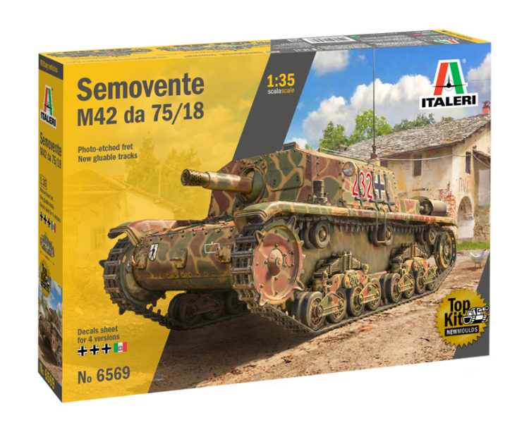 Italeri - 1:35 Semovente M42 da 75/18 Tank