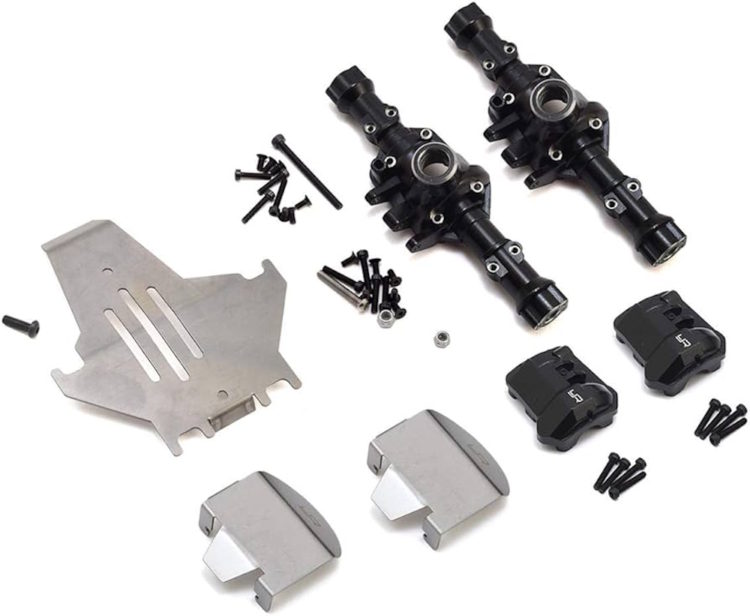 Yeah Racing - Full Metal Axle Housing Upgrade Parts Set for Traxxas TRX-4