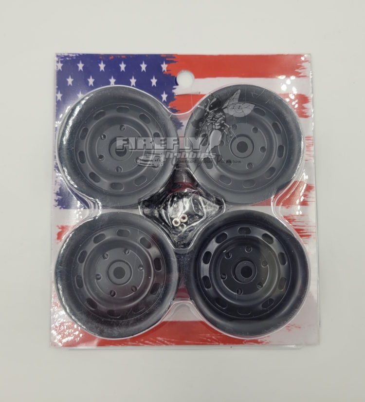 Thunder Innovation - 1.9in Metal Beadlock Wheels - Black (4pcs)