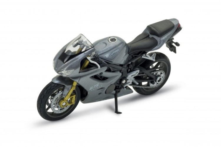 Welly - 1:18 Triumph Daytona 675 - Gun Metal