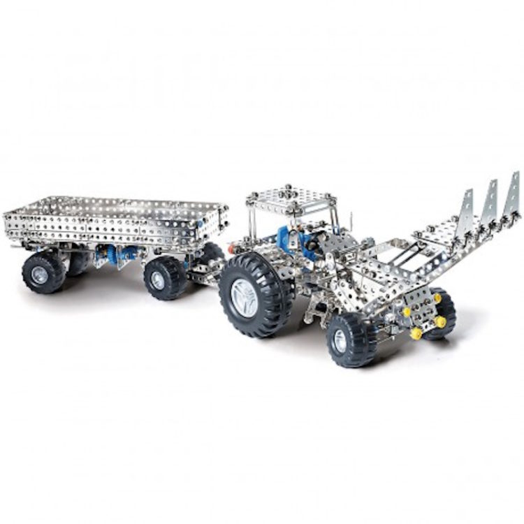 eitech - 16 Harvester/Tractor w/ Trailer (over 1000 parts) - Image 3