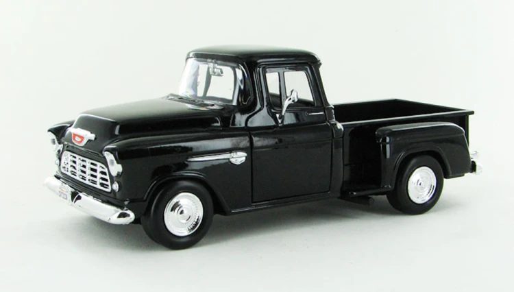Motormax - 1:24 1955 Chevy Stepside - Black - Image 4