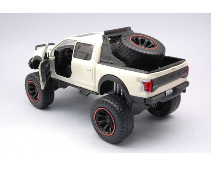 Motormax - 1:27 2017 Ford F-150 Raptor Off-Road - Cream - Image 2