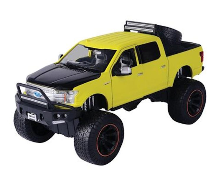 Motormax - 1:27 2019 Ford F-150 Lariat Crew Cab Off Road Pickup Truck