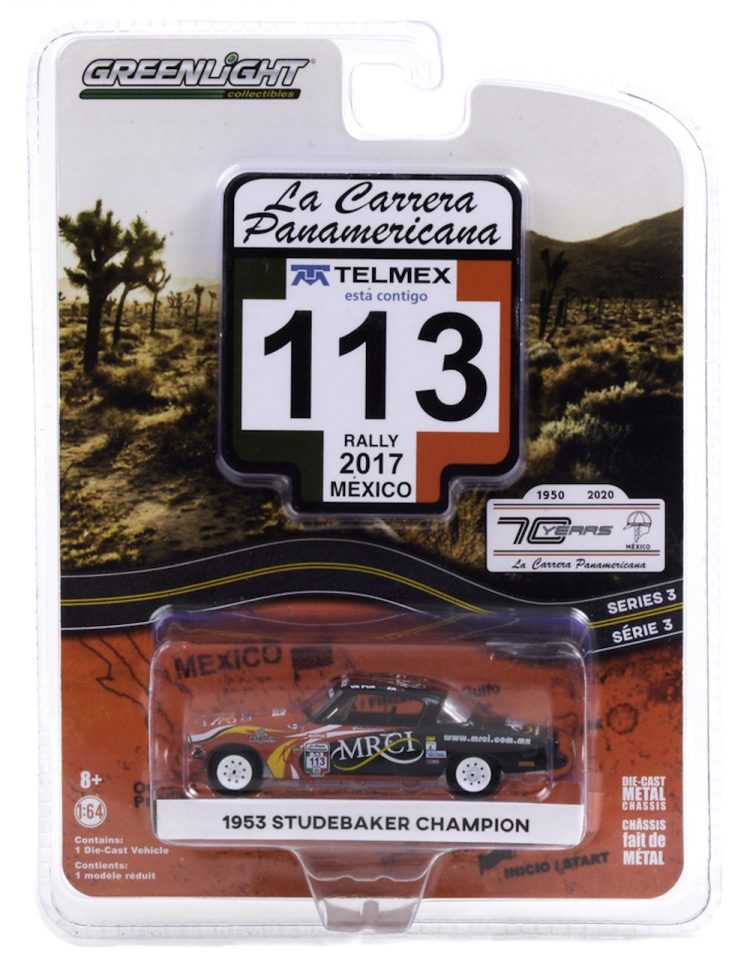 Greenlight - 1:64 La Carrera Panamericana Series 3 #113 1953 Studebaker Champion - Image 2