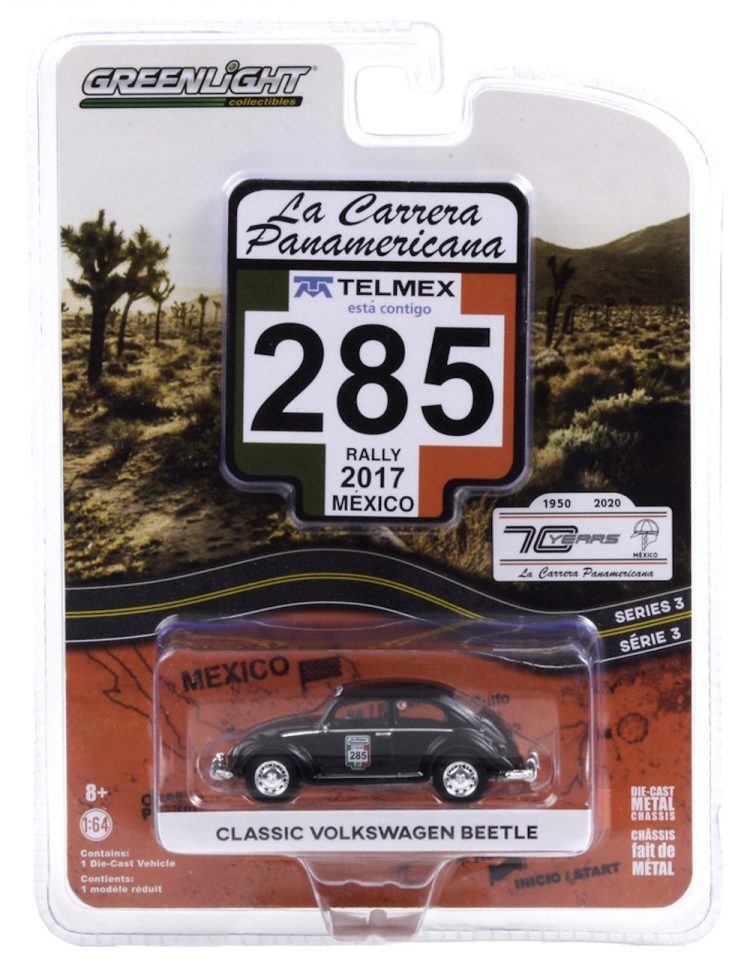 Greenlight - 1:64 La Carrera Panamericana Series 3 #285 Classic Volkswagen Beetle - Image 2