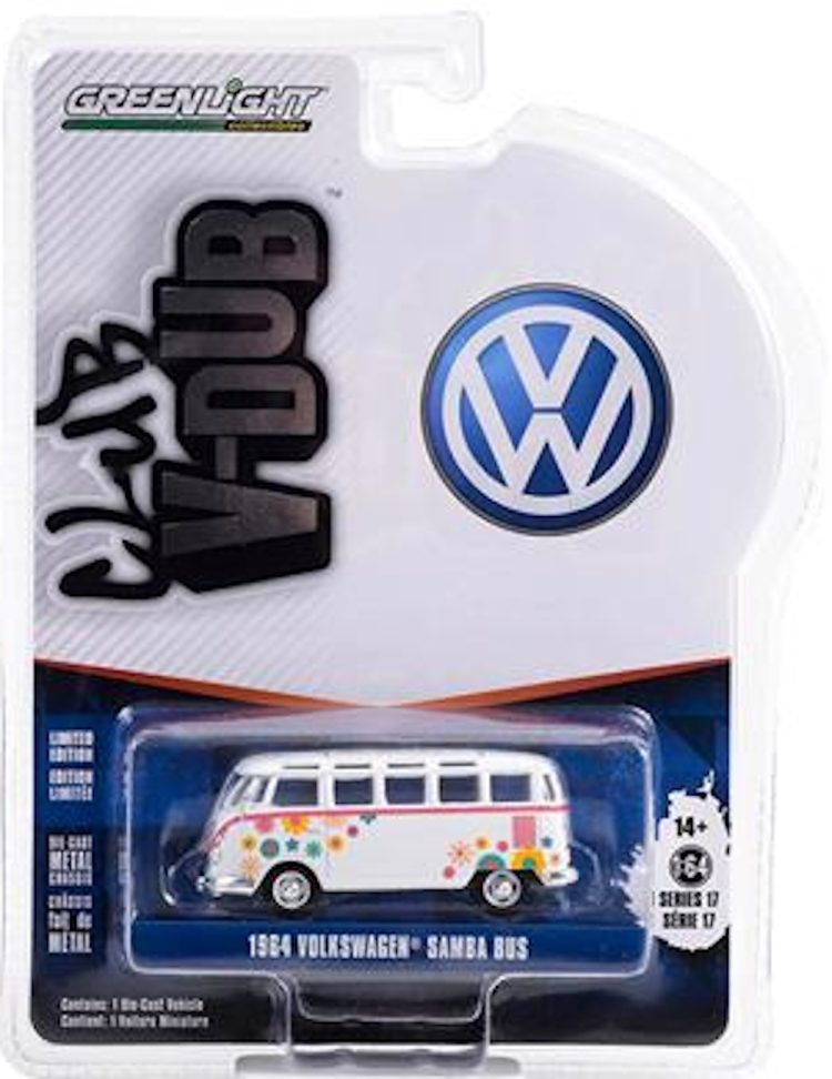 Greenlight - 1:64 Club V-Dub Series 17 1964 Volkwagen Samba Bus - Image 2