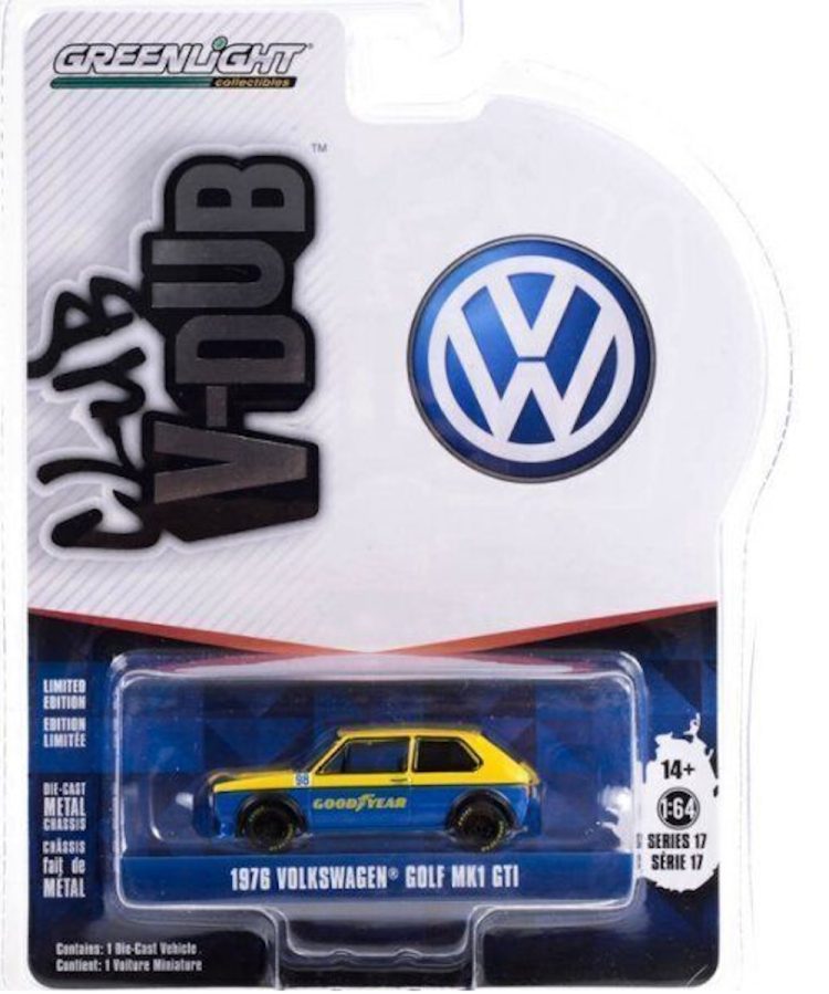 Greenlight - 1:64 Club V-Dub Series 17 1976 Volkwagen Golf Mk1 GTI - Image 2