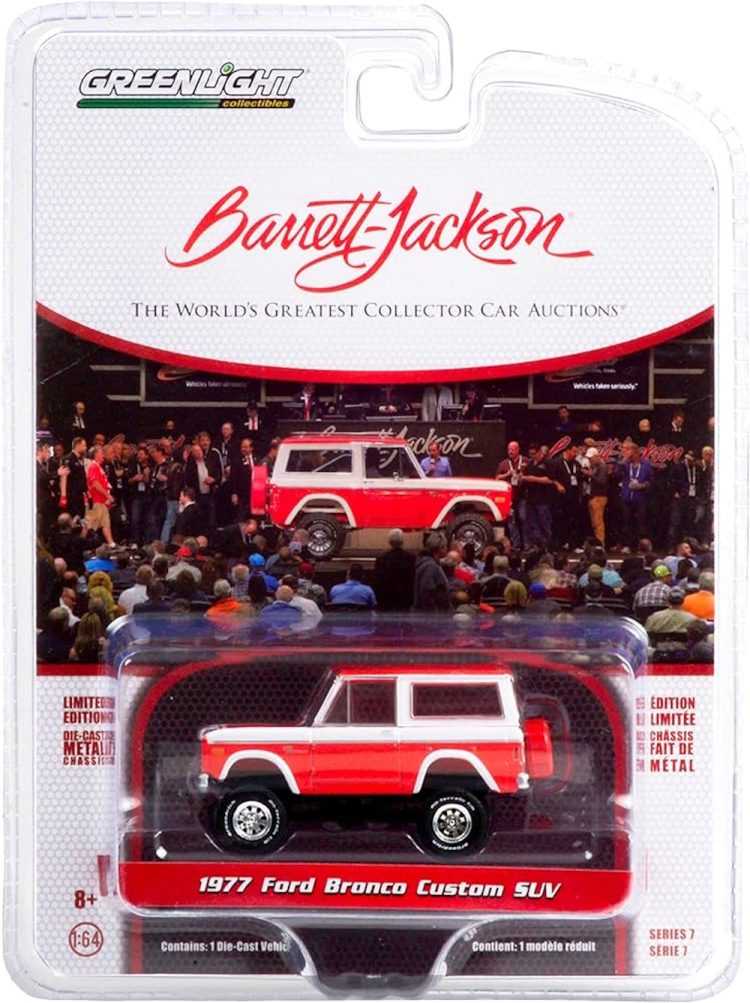 Greenlight - 1:64 Barrett-Jackson 'Scottsdale Edition' Series 7 1977 Ford Bronco Custom SUV - Image 2