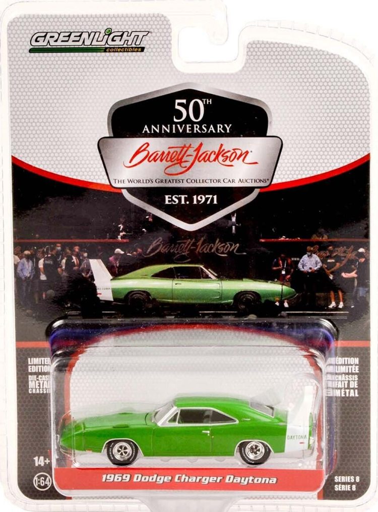 Greenlight - 1:64 Barrett-Jackson 'Scottsdale Edition' Series 8 1969 Dodge Charger Daytona - Image 2
