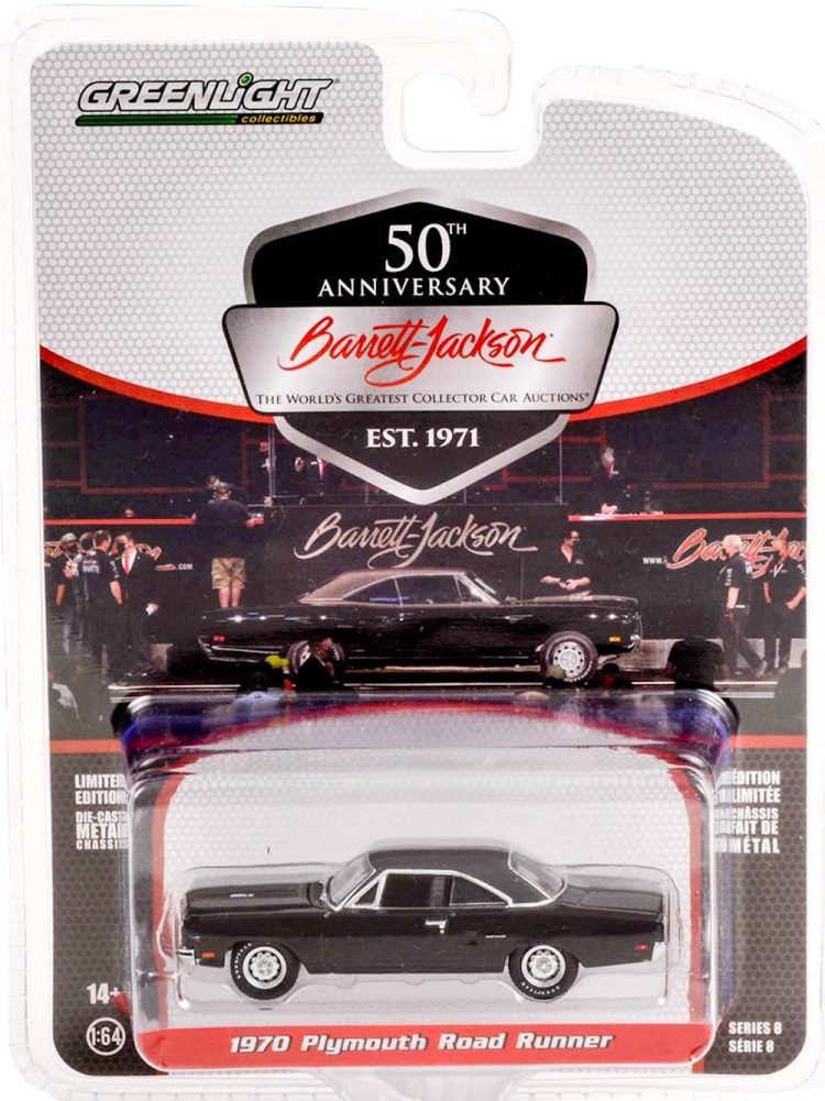 Greenlight - 1:64 Barrett-Jackson 'Scottsdale Edition' Series 8 1970 Plymouth Road Runner - Image 2