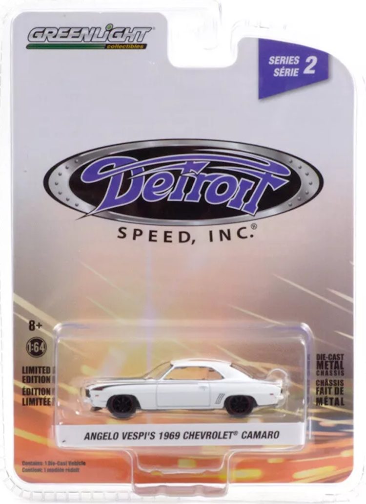 Greenlight - 1:64 Detroit Speed, INC. Series 2 Angelo Vespi's 1969 Chevrolet Camaro - Image 2