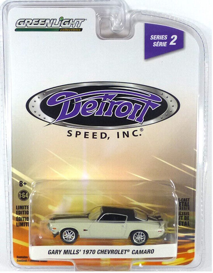 Greenlight - 1:64 Detroit Speed, INC. Series 2 Gary Mills' 1970 Chevrolet Camaro - Image 2