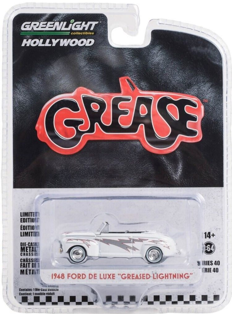 Greenlight - 1:64 Hollywood Series 40 1948 Ford Deluxe "Greased Lightning" - Image 2