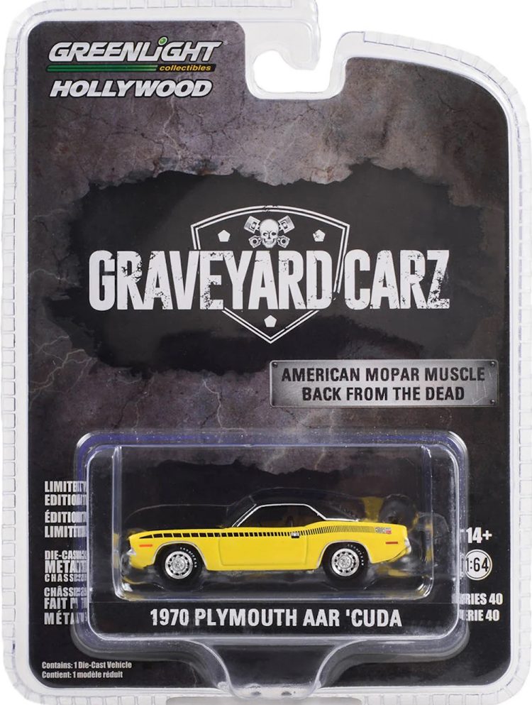 Greenlight - 1:64 Hollywood Series 40 1970 Plymouth AAR 'Cuda - Image 2