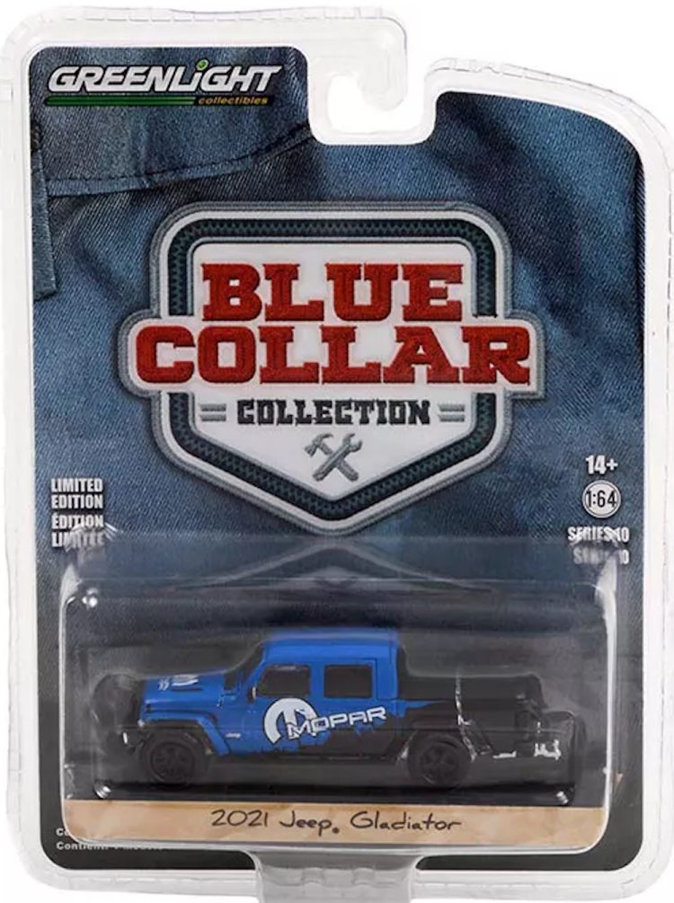 Greenlight - 1:64 Blue Collar Collection Series 10 2021 Jeep Gladiator - Image 2